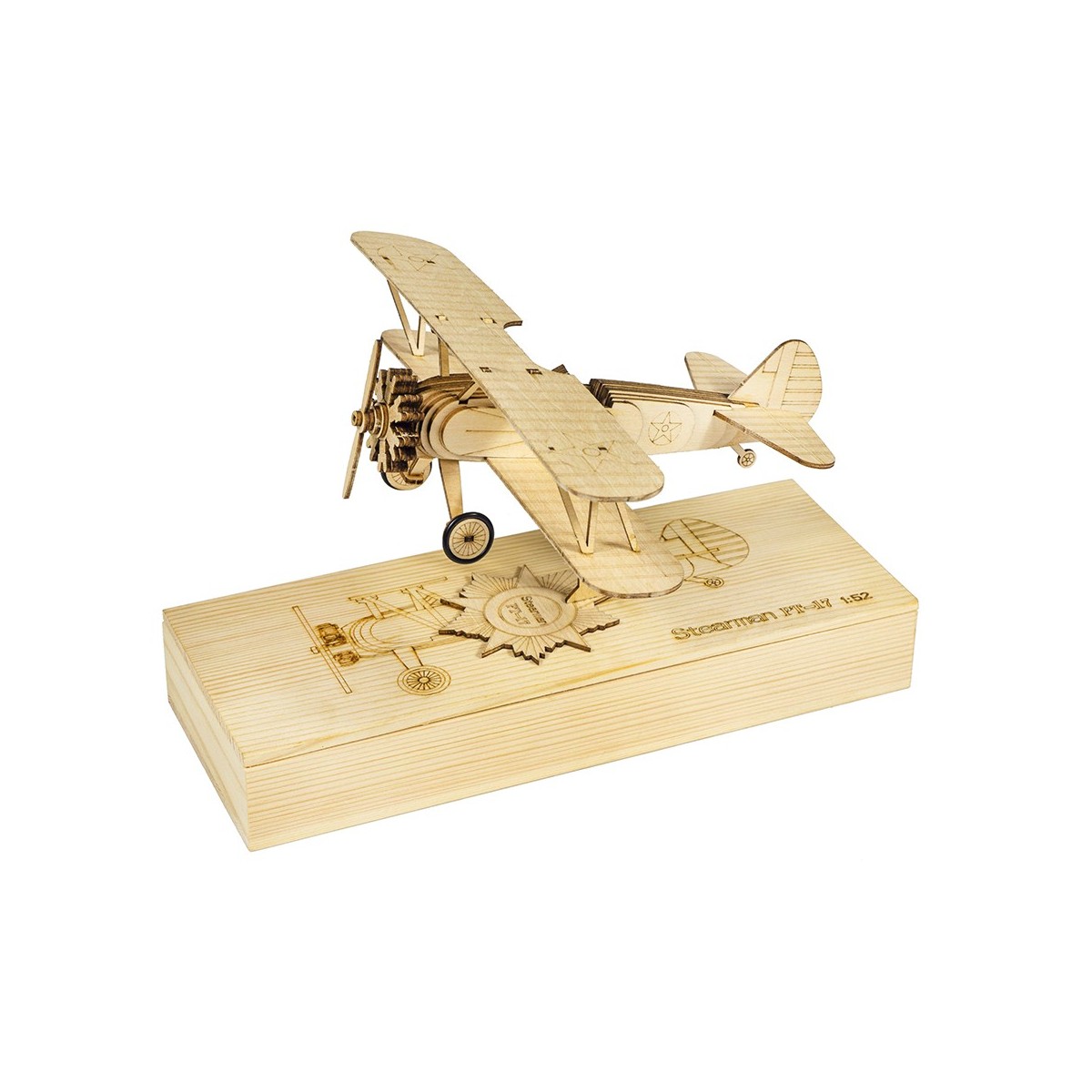 copy of Mini Fokker Dr1 1/38 Wood Laser Cutter, DW Hobby Static Model DW Hobby - Dancing Wings Hobby VC11 - 3