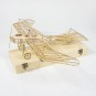 VX15-Etrich Taube Dove 1/31 Wood Laser Cutter, Static Model DW Hobby - VX15