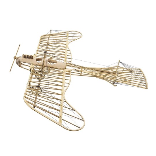 VX15-Etrich Taube Dove 1/31 découpe laser bois, modèle statique DW Hobby