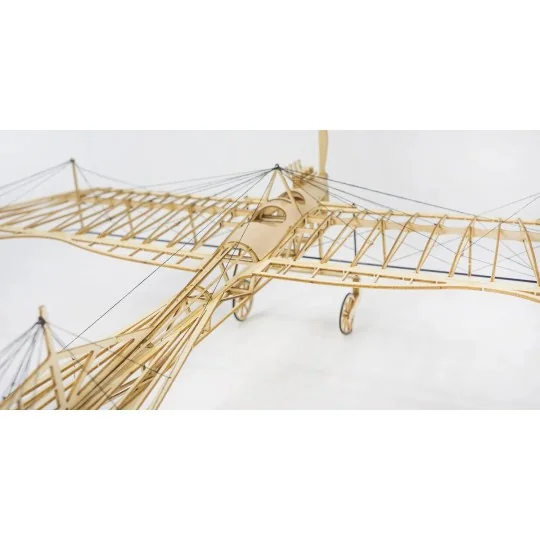 VX15-Etrich Taube Dove 1/31 Wood Laser Cutter, Static Model DW Hobby