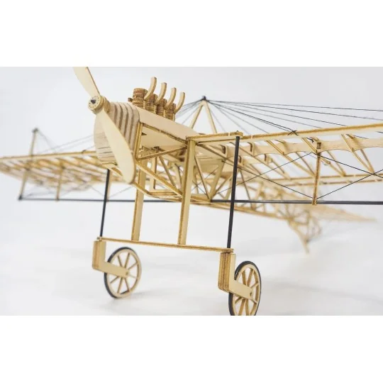 Etrich Taube Dove 1/31 découpe laser bois, modèle statique DW Hobby DW Hobby - Dancing Wings Hobby VX15 - 10 VX15-Etrich Taube Dove 1/31 découpe laser bois, modèle statique DW Hobby - VX15