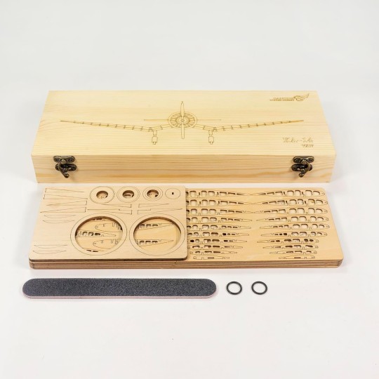 VX17-KA-14 1/24 Wood Laser Cutter, Static Model DW Hobby