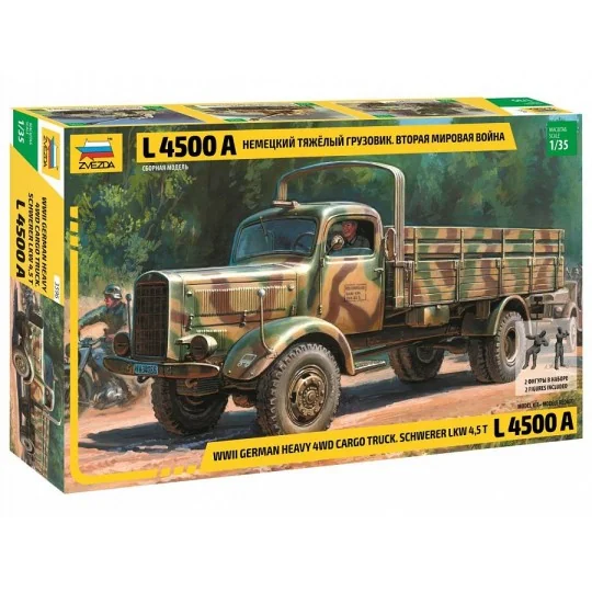 Z3596-German L4500 A 1/35 Zvezda Truck - Z3596