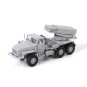 BM-21 GRAD 1/72 Zvezda Rocket Launcher Truck Zvezda Z5051 - 4 Z5051-BM-21 GRAD 1/72 Zvezda Rocket Launcher Truck - Z5051
