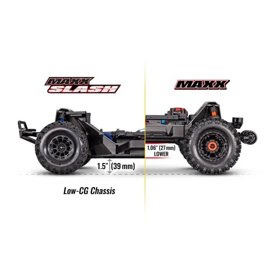 TRX-102076-4-MAXX Slash 6S Brushless TQi TSM RTR 102076-4 Traxxas