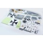 SCG2404-Fokker-E 1.58m 1/6 S24 Kit ARF PNP balsa DW Hobby