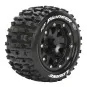 MT-Pioneer Tires + Monster Black Rims 1/10 (x2) Louise RC Louise RC L-T3308SB - 1 L-T3308SB-MT-Pioneer Tires + Monster Black Rims 1/10 (x2) Louise RC - L-T3308SB