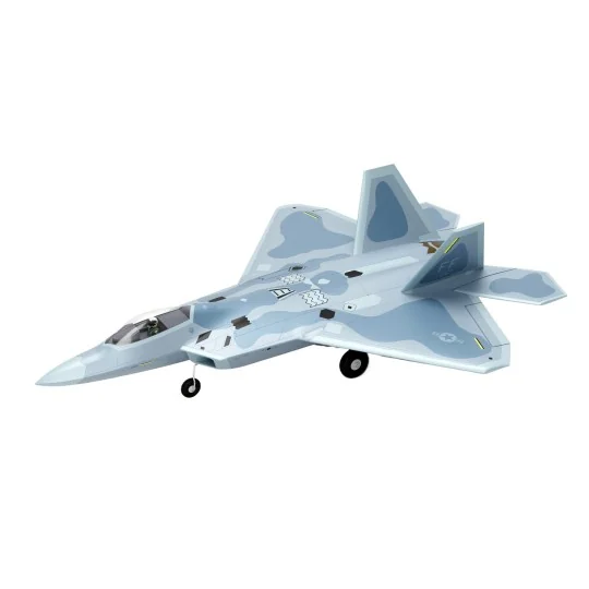 XF117P-Jet EDF F-22 Raptor Bi-Turbine 40mm env. 702mm PNP XFly - XF117P
