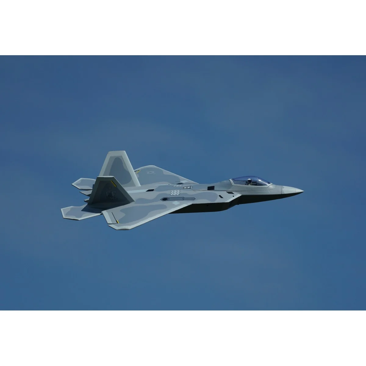 Jet EDF F-22 Raptor Twin Turbine 40mm Approx. 702mm PNP XFly XF117P - 6