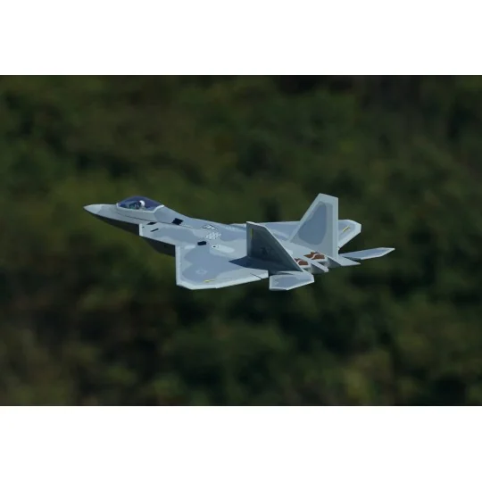 XF117P-Jet EDF F-22 Raptor Bi-Turbine 40mm env. 702mm PNP XFly - XF117P