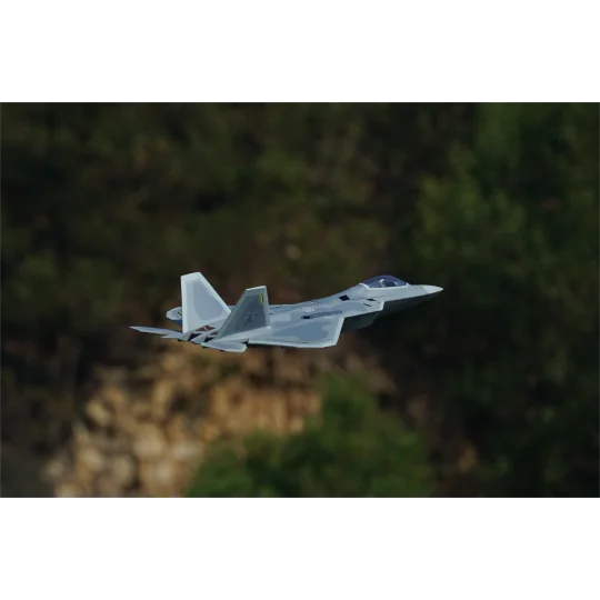 XF117P-Jet EDF F-22 Raptor Bi-Turbine 40mm env. 702mm PNP XFly - XF117P