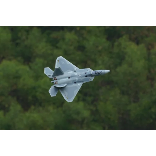 XF117P-Jet EDF F-22 Raptor Bi-Turbine 40mm env. 702mm PNP XFly