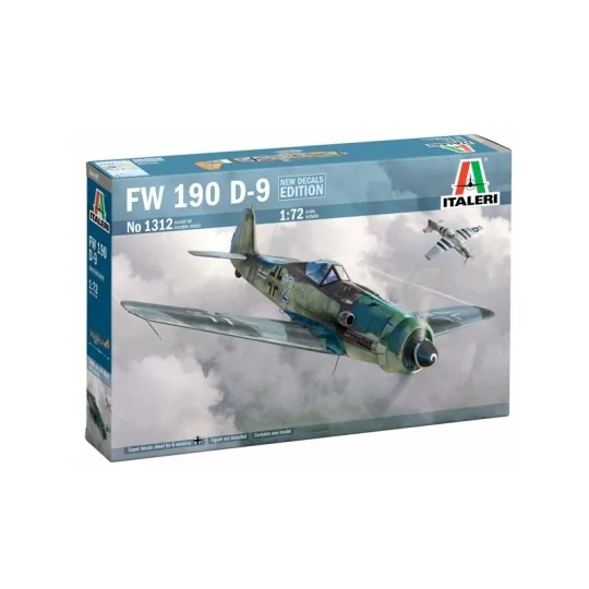 I1312-Focke Wulf Fw190 D-9 1/72 Italeri aircraft