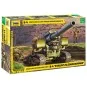 Z3704-Obusier soviétique de 203 mm M1931 B-4, Marteau de Staline, 1/35 Zvezda - Z3704