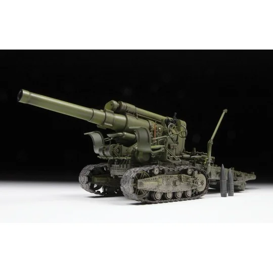 Z3704-Obusier soviétique de 203 mm M1931 B-4, Marteau de Staline, 1/35 Zvezda - Z3704