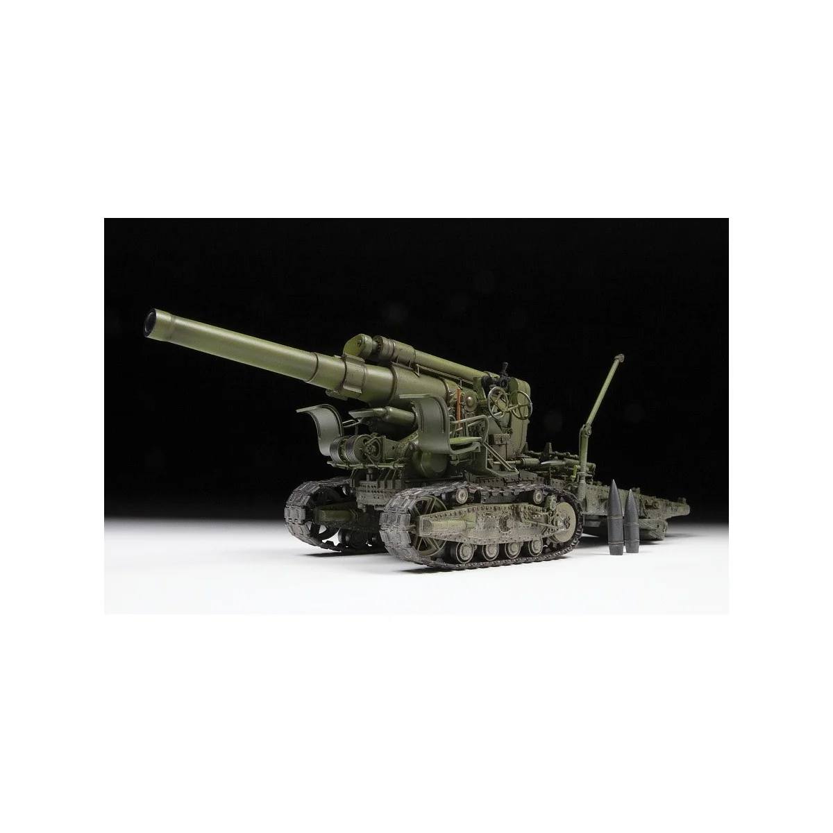Obusier soviétique de 203 mm M1931 B-4, Marteau de Staline, 1/35 Zvezda Zvezda Z3704 - 2