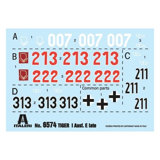 I6754-Char Tiger I Normandie 1/35 Italeri