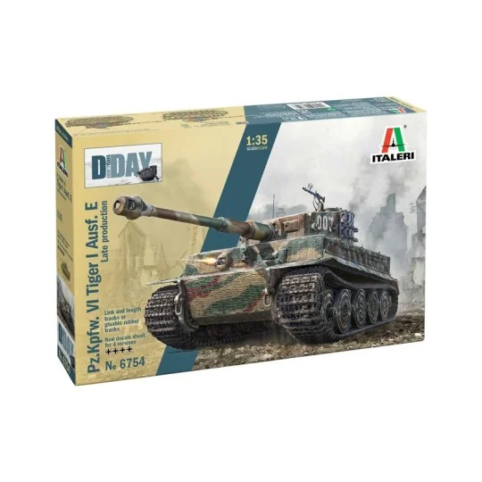 Char Tiger I Normandie 1/35 Italeri Italeri I6754 - 2 I6754-Char Tiger I Normandie 1/35 Italeri - I6754