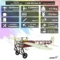 Bleriot XI 1.80m S34 Kit ARF PNP balsa DW Hobby DW Hobby - Dancing Wings Hobby SCG3408 - 8 SCG3408-Blériot XI 1.80m S34 Kit ARF PNP en balsa DW Hobby - SCG3408