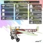 SCG3401-Bleriot XI 1.80m S34 Kit ARF balsa DW Hobby