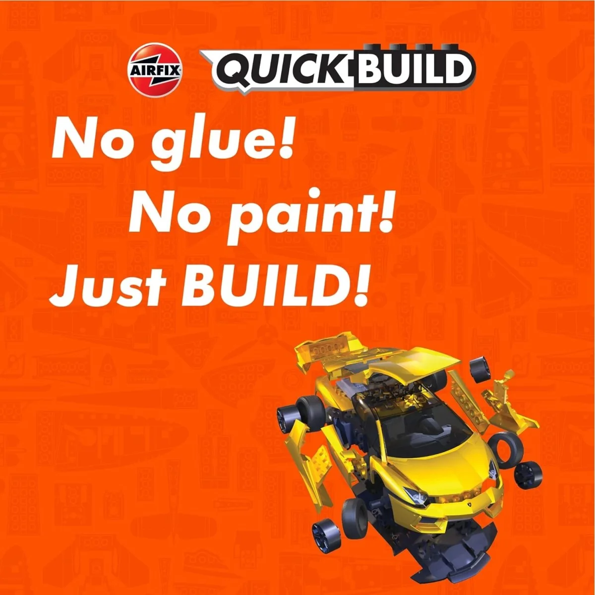 McLaren P1 Blanche - Quick Build Airfix Airfix J6028 - 8 McLaren P1 Blanche - Quick Build Airfix Airfix J6028 - 8