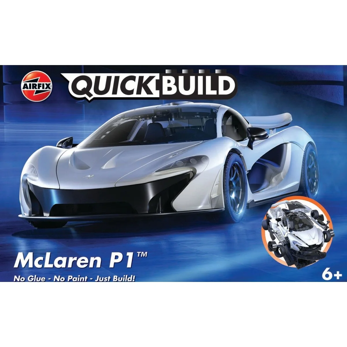 McLaren P1 Blanche - Quick Build Airfix Airfix J6028 - 1 McLaren P1 Blanche - Quick Build Airfix Airfix J6028 - 1