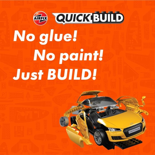 J6034-Audi TT Coupe - Quick Build Airfix