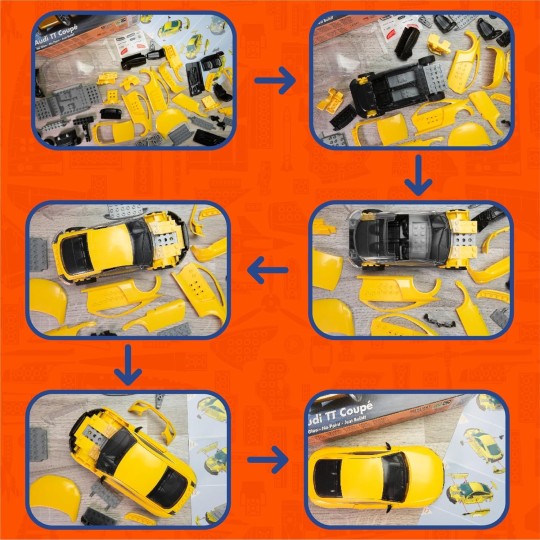 J6034-Audi TT Coupe - Quick Build Airfix