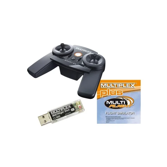 15305-Simulateur MULTIflight PLUS Set avec SMART SX 6 Mode 2/4 Multiplex - 15305