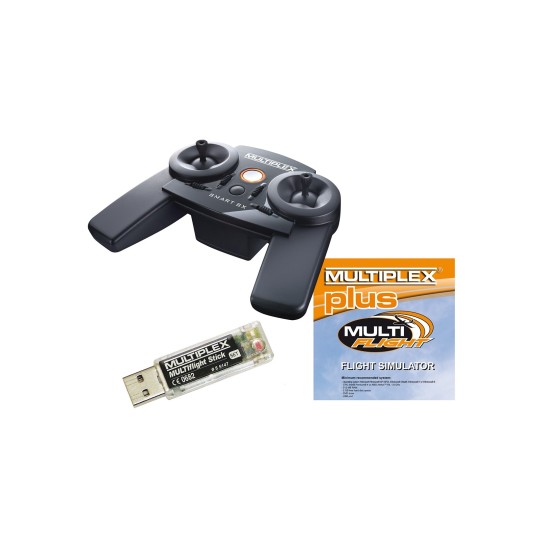 15305-Simulateur MULTIflight PLUS Set avec SMART SX 6 Mode 2/4 Multiplex