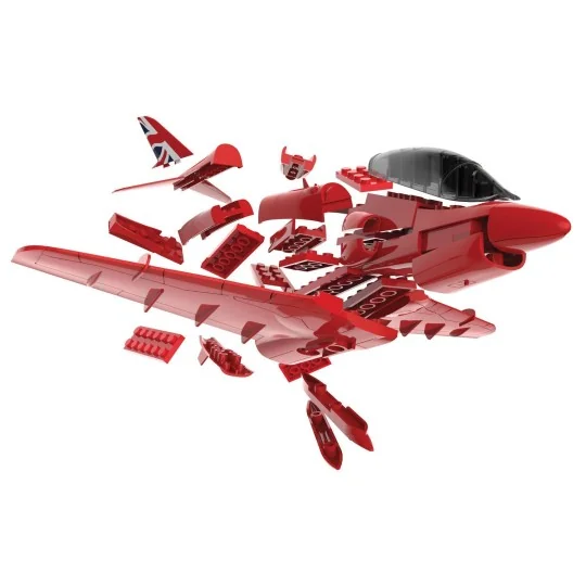 J6018-RAF Red Arrows Hawk - Quick Build Airfix - J6018