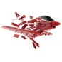 RAF Red Arrows Hawk - Quick Build Airfix Airfix J6018 - 2 J6018-RAF Red Arrows Hawk - QuickBuild Airfix - J6018