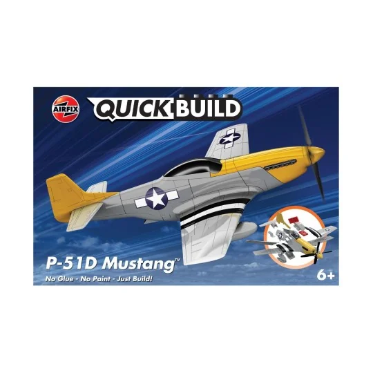 J6016-P-51D Mustang - Quick Build Airfix