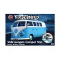 J6024-Volkswagen Van camping-car Bleu - Quick Build Airfix
