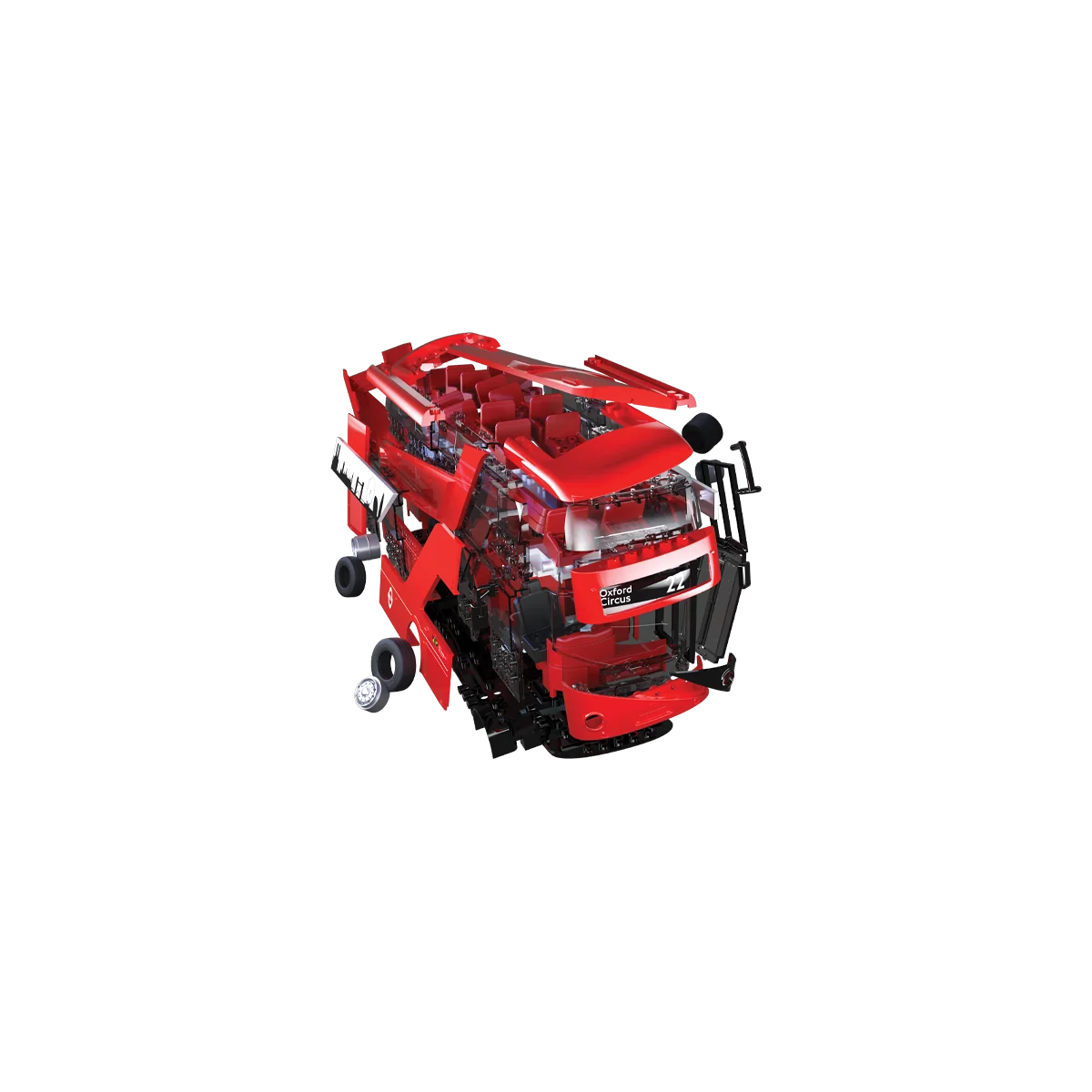 London New Routemaster Bus - Quick Build Airfix Airfix J6050 - 7