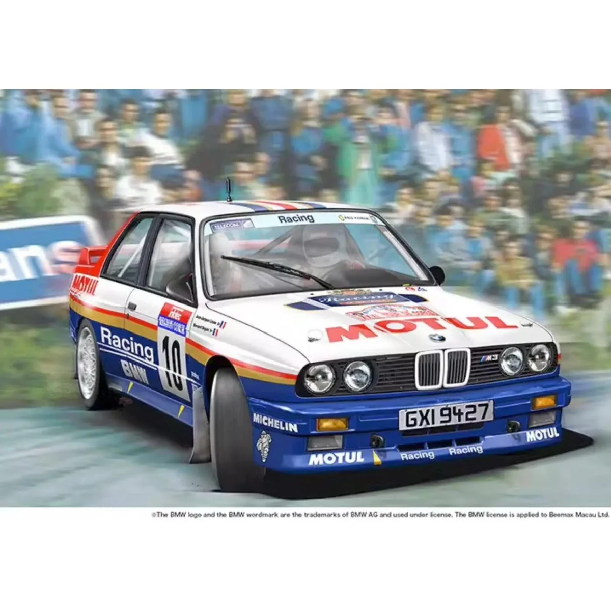 BMW M3 Tour de Corse Gagnant 87 1/24 Beemax BX24029 - 1