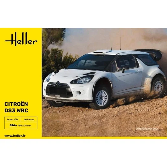 HEL-80758-Citroën DS3 WRS 1/24 Heller - HEL-80758