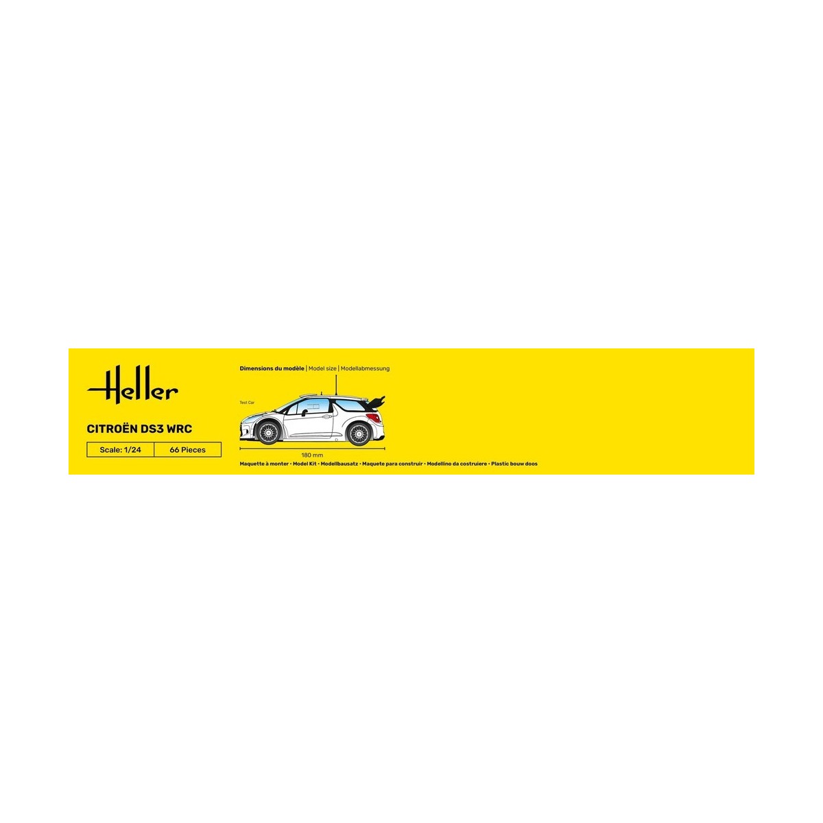 Citroën DS3 WRS 1/24 Heller Heller HEL-80758 - 3