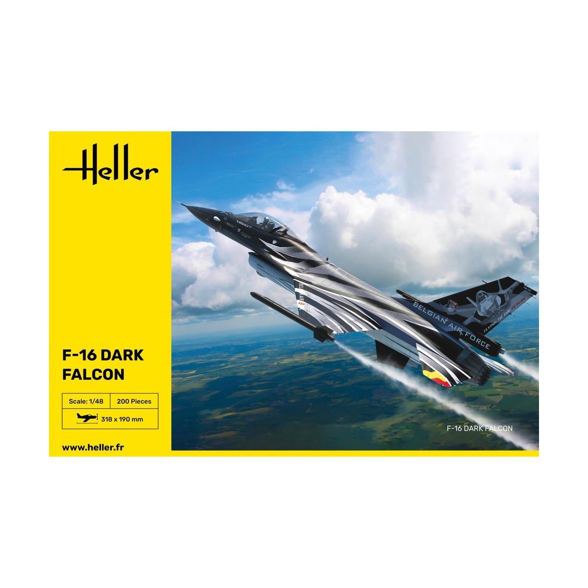 F-16 Dark Falcon 1/48 Heller Heller HEL-30411 - 2