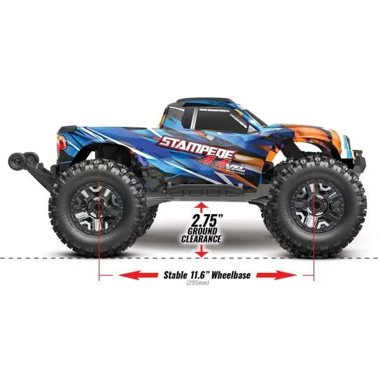 TRX-90376-4-Stampede 4x4 VXL 3S 1/10 RTR Traxxas
