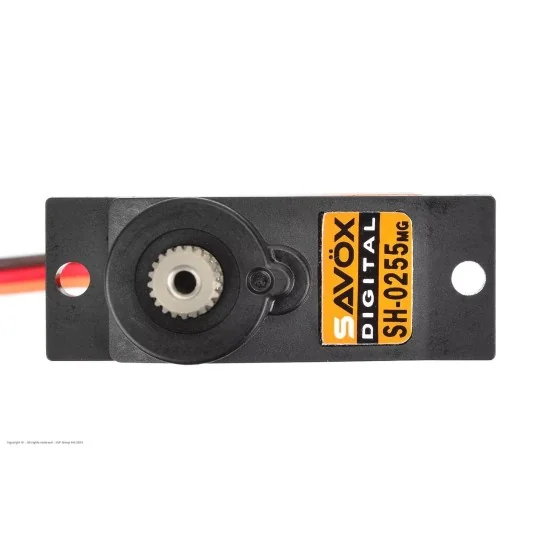 SH-0255MG+-Servo micro SH-0255MG+ 16 g, 3.9kg.cm , 0,13 s/60° Savox