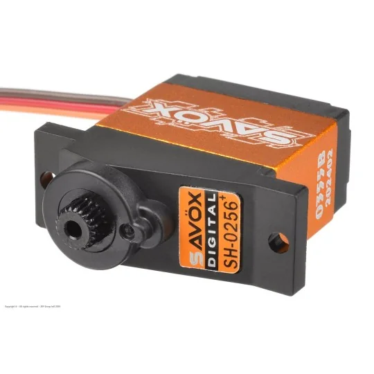 SH-0256+-Servo micro SH-0256+ 16 g, 4.6kg.cm , 0,16 s/60° Savox
