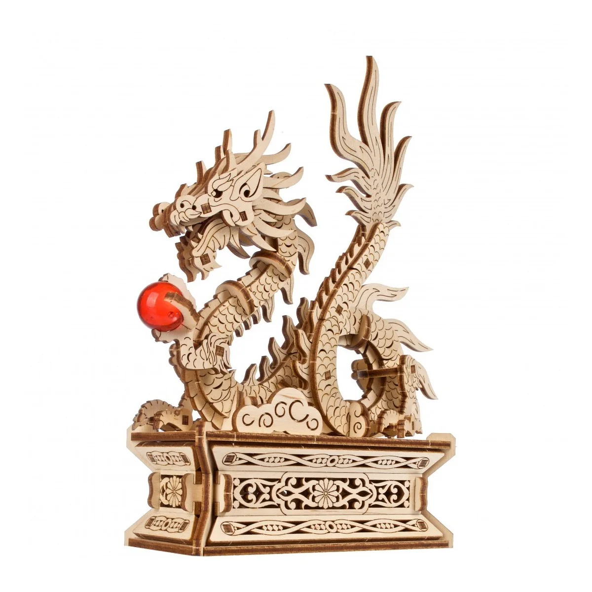 Dragon bois Puzzle 3D bois UGEARS UGEARS UG-70259 - 1