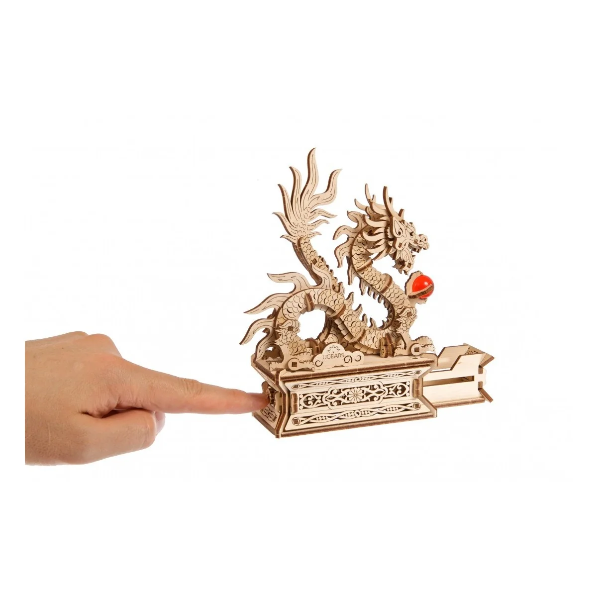 Dragon bois Puzzle 3D bois UGEARS UGEARS UG-70259 - 4 Dragon bois Puzzle 3D bois UGEARS UGEARS UG-70259 - 4
