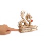 UG-70259-Wood Dragon Puzzle 3D Wood UGEARS