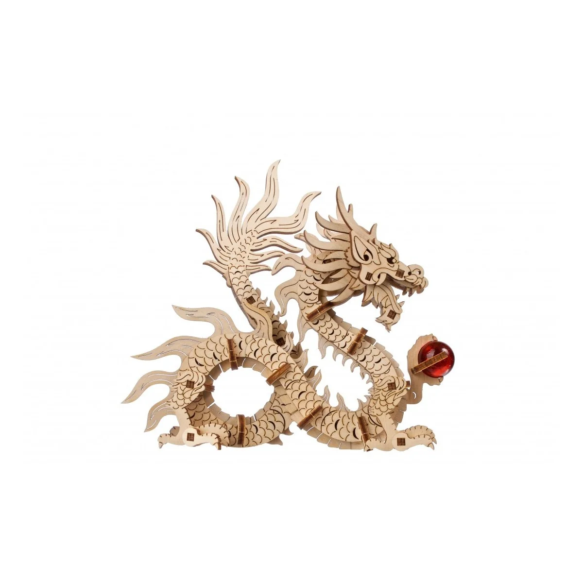 Wood Dragon Puzzle 3D Wood UGEARS UGEARS UG-70259 - 4