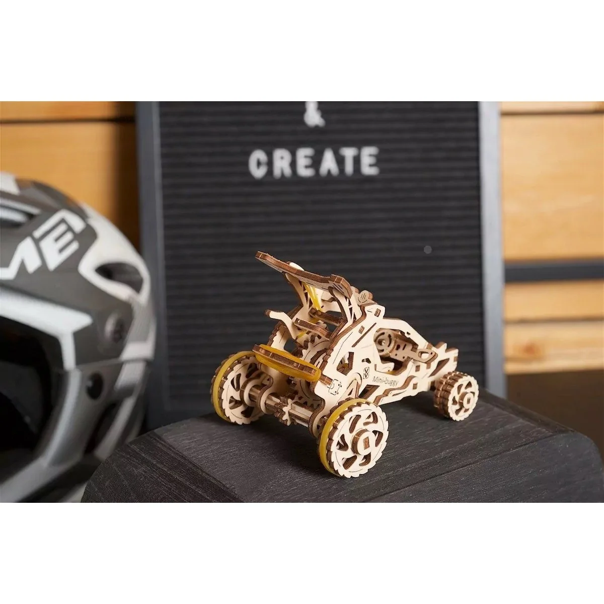 Buggy du désert Puzzle 3D bois UGEARS UGEARS UG-70164 - 3 Buggy du désert Puzzle 3D bois UGEARS UGEARS UG-70164 - 3
