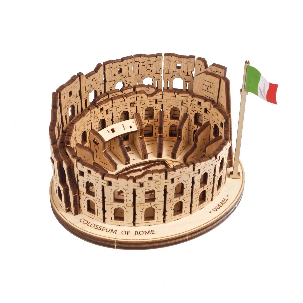 Colosseum of Rome 3D Puzzle Wood UGEARS UGEARS UG-70248 - 1 Colosseum of Rome 3D Puzzle Wood UGEARS UGEARS UG-70248 - 1
