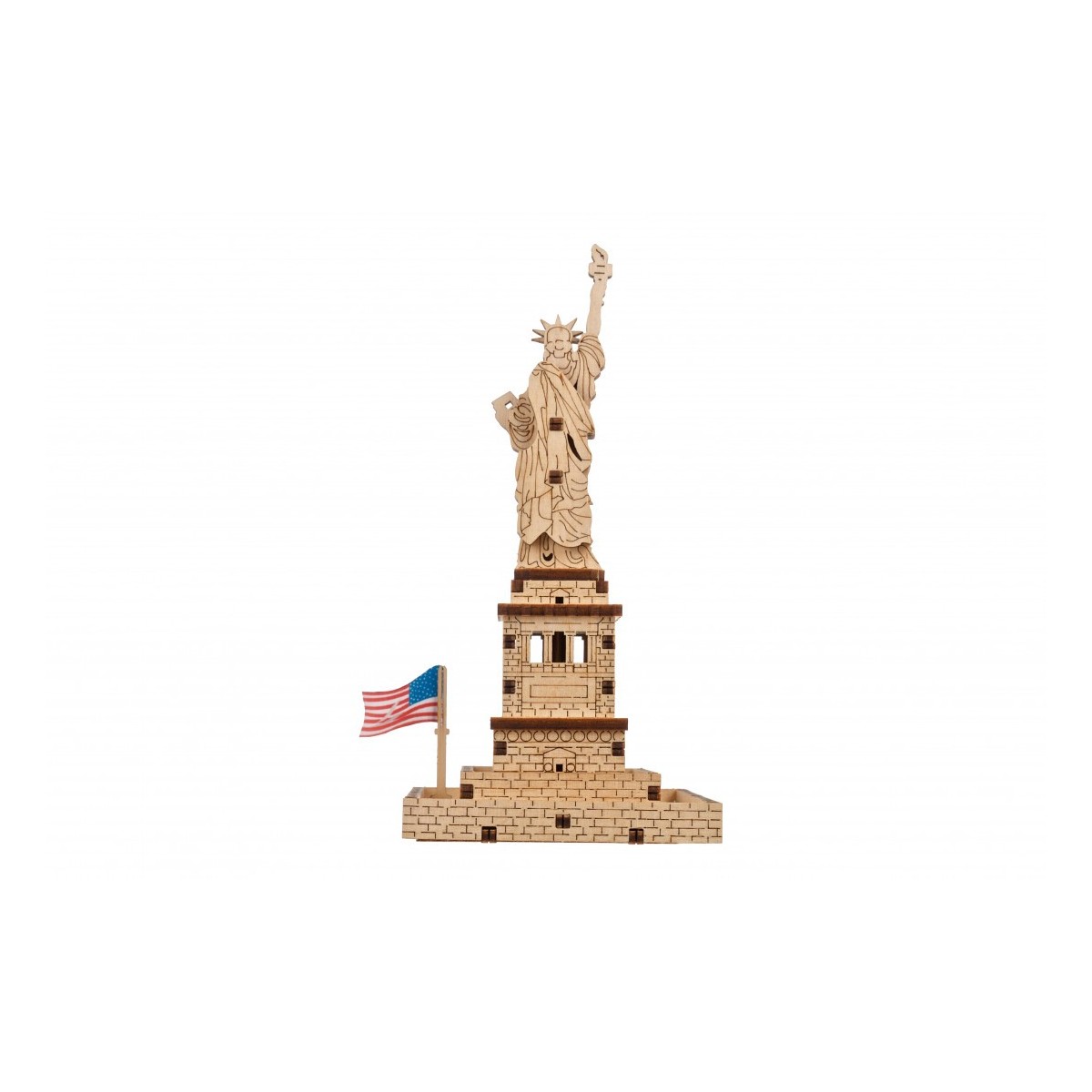 Statue of Liberty Puzzle 3D Wood UGEARS UGEARS UG-70247 - 2 Statue of Liberty Puzzle 3D Wood UGEARS UGEARS UG-70247 - 2