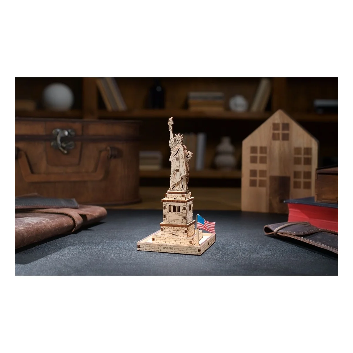 Statue de la Liberté Puzzle 3D bois UGEARS UGEARS UG-70247 - 5